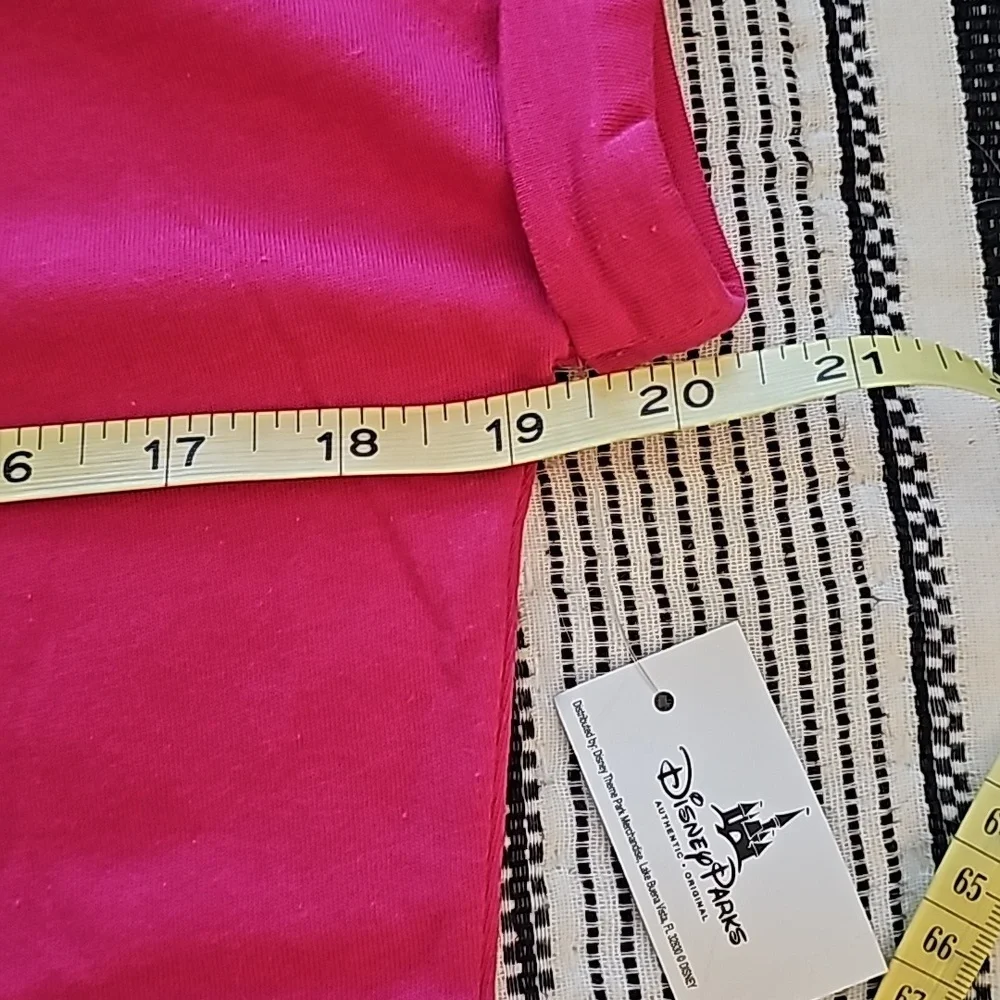 NWT - Disney Parks - Bright Pink Sequin Tee - New With Tag - Picture 6 of 6